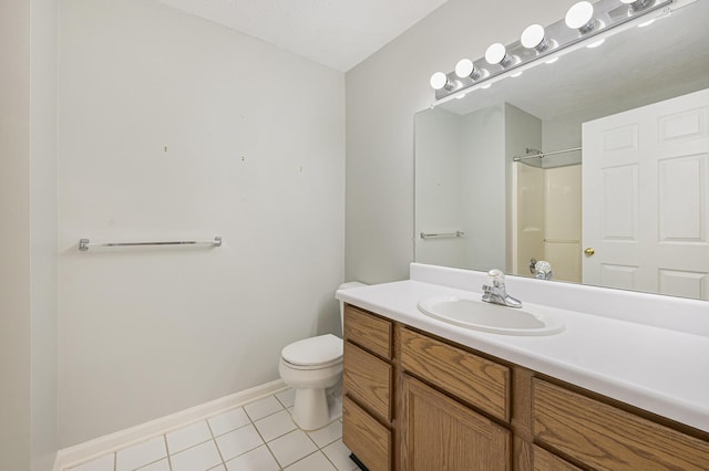 4219 Inverness St Unit 118, Dexter, MI 48130 - full bath featuring tile patterned floors, vanity, and a shower