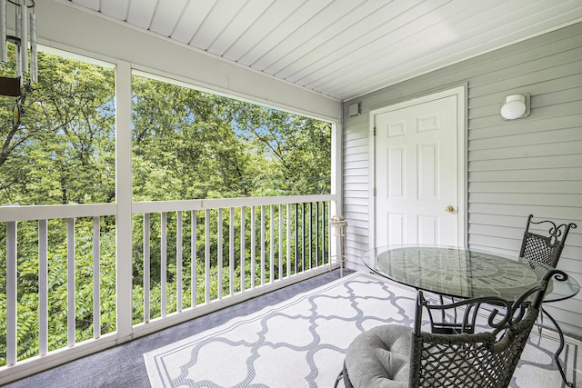 4219 Inverness St Unit 118, Dexter, MI 48130 - balcony featuring outdoor dining space