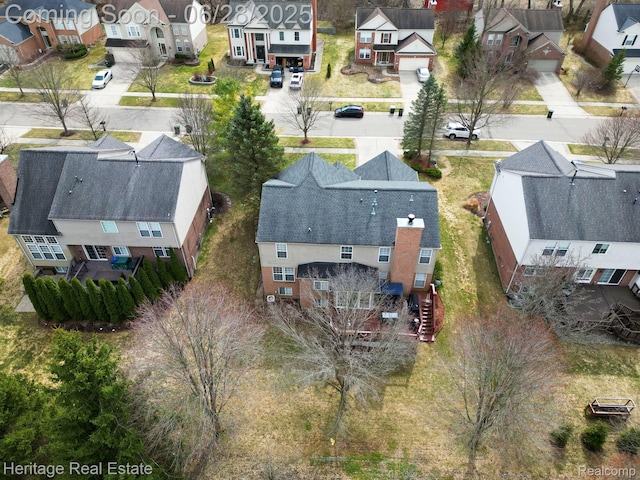 3400 Yosemite Dr, Lake Orion, MI 48360 - aerial view of residential area