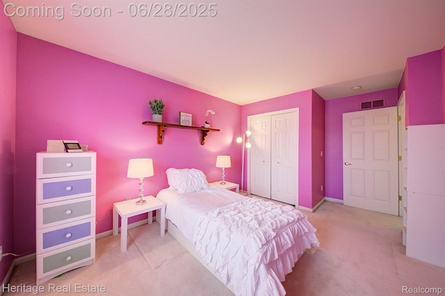 3400 Yosemite Dr, Lake Orion, MI 48360 - bedroom with carpet floors and a closet