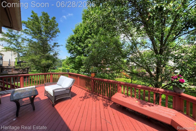 3400 Yosemite Dr, Lake Orion, MI 48360 - view of deck