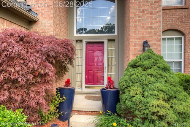 3400 Yosemite Dr, Lake Orion, MI 48360 - property entrance featuring brick siding