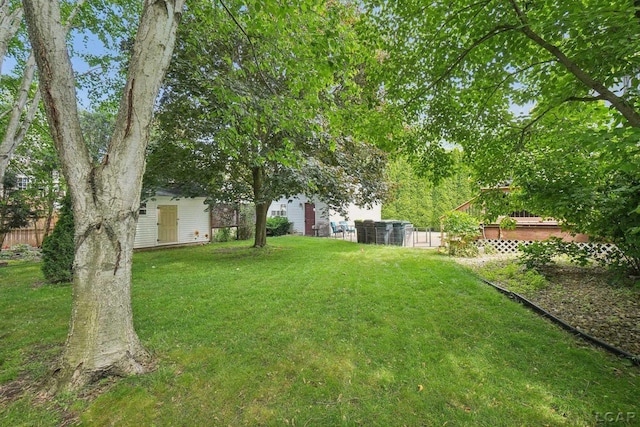 221 Burt St, Tecumseh, MI 49286 - view of yard