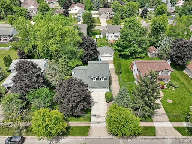 221 Burt St, Tecumseh, MI 49286 - aerial view of residential area