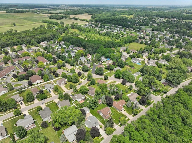 221 Burt St, Tecumseh, MI 49286 - drone / aerial view