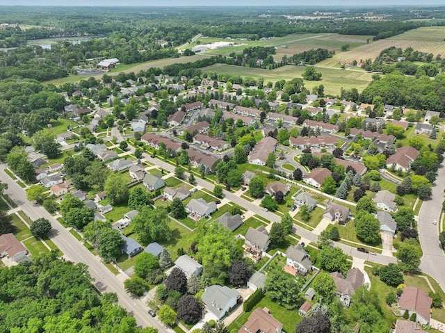221 Burt St, Tecumseh, MI 49286 - aerial perspective of suburban area