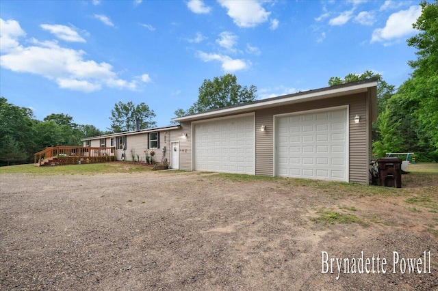 17122 Kent Ave, Morley, MI 49336 - view of front of property featuring a deck