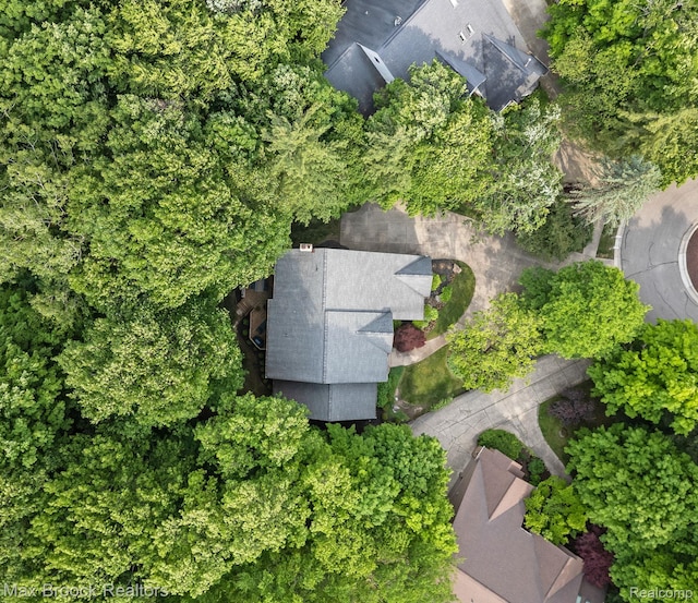 6224 Bromley Ct, West Bloomfield, MI 48322 - bird's eye view