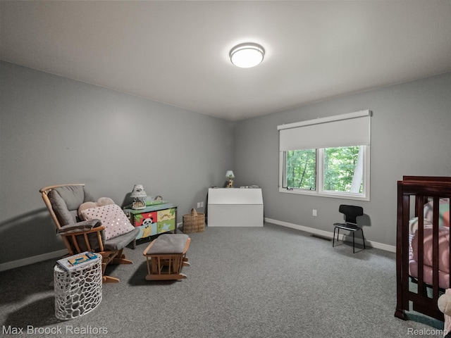 6224 Bromley Ct, West Bloomfield, MI 48322 - bedroom featuring carpet floors and a nursery area