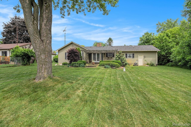 6392 Mckenzie Dr, Flint, MI 48507 - single story home with a chimney