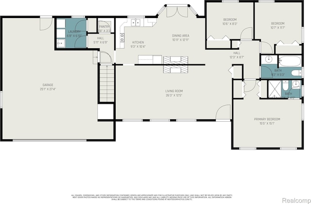 6392 Mckenzie Dr, Flint, MI 48507 - view of property floor plan