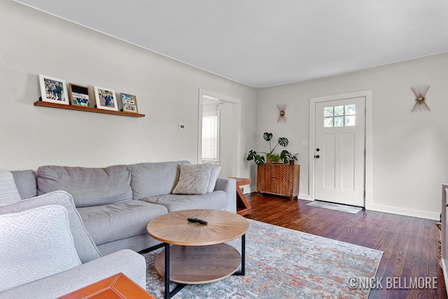 2036 Dawson Ave NE, Grand Rapids, MI 49505 - living room with wood finished floors