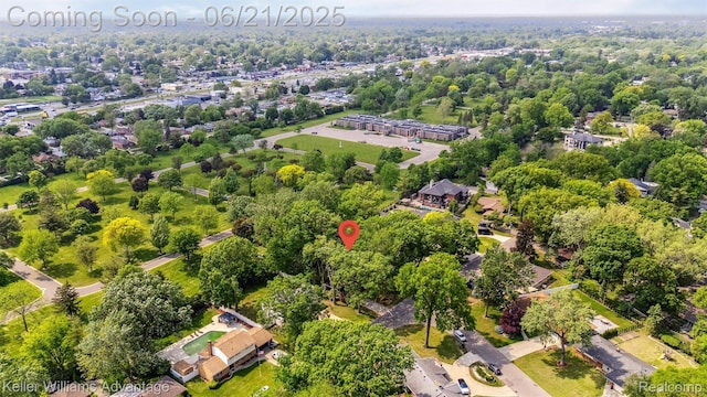 5959 Rosetta St, Dearborn Heights, MI 48127 - aerial overview of property's location