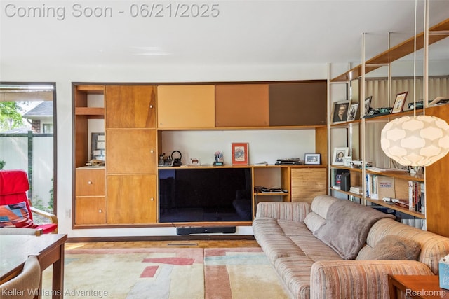 5959 Rosetta St, Dearborn Heights, MI 48127 - living area featuring wood finished floors