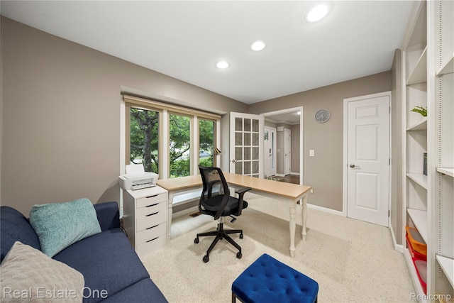 25006 Davenport Ave, Novi, MI 48374 - carpeted office space featuring recessed lighting and baseboards
