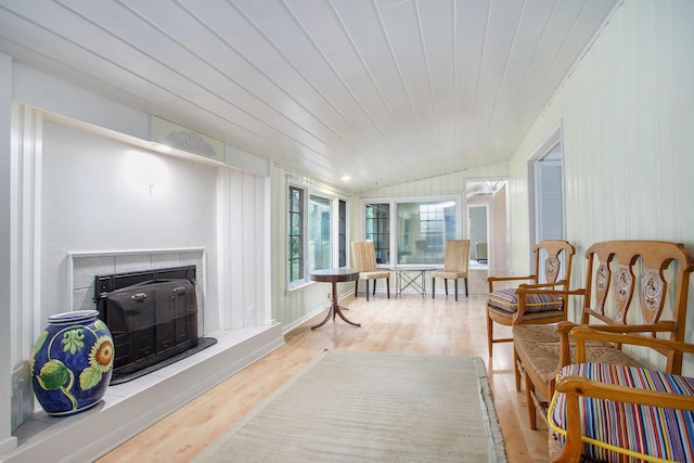 11279 E Cd Ave, Richland, MI 49083 - sunroom / solarium with lofted ceiling