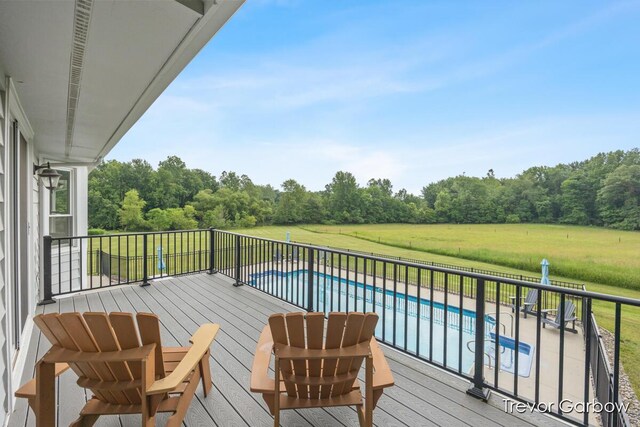 6770 Rivers Edge Ln, Middleville, MI 49333 - view of deck