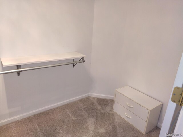 8993 Haymarket St, White Lake, MI 48386 - spacious closet featuring light colored carpet