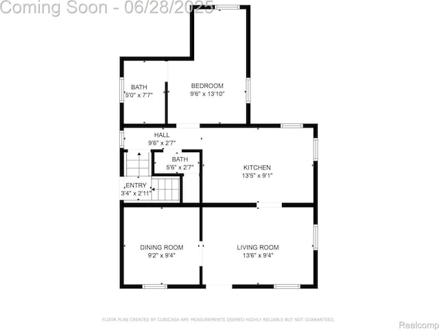 785 Kenilworth Ave, Pontiac, MI 48340 - view of property floor plan