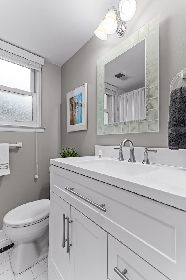 525 Langfield St, Northville, MI 48167 - full bathroom featuring vanity and tile patterned flooring