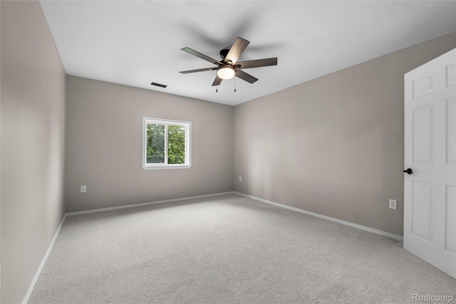 24790 Ashley Ct, Redford, MI 48239 - carpeted empty room featuring ceiling fan and baseboards