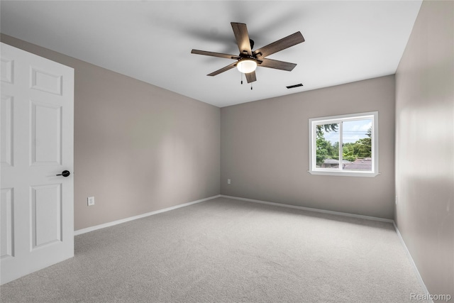 24790 Ashley Ct, Redford, MI 48239 - carpeted spare room with a ceiling fan and baseboards