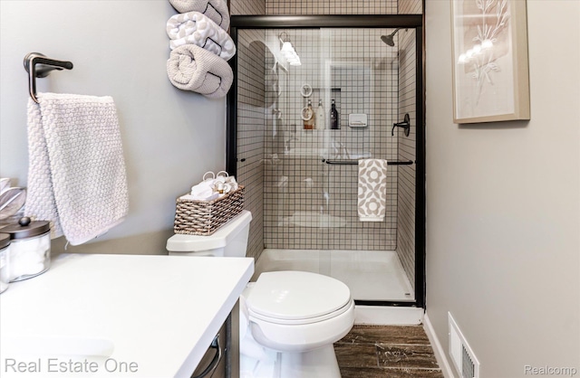 1106 Kings Cove Dr Unit 355, Rochester, MI 48306 - bathroom with a stall shower and vanity