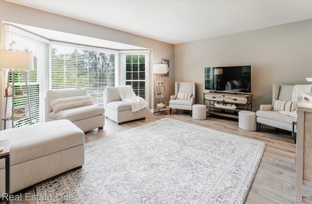 1106 Kings Cove Dr Unit 355, Rochester, MI 48306 - living room featuring wood finished floors