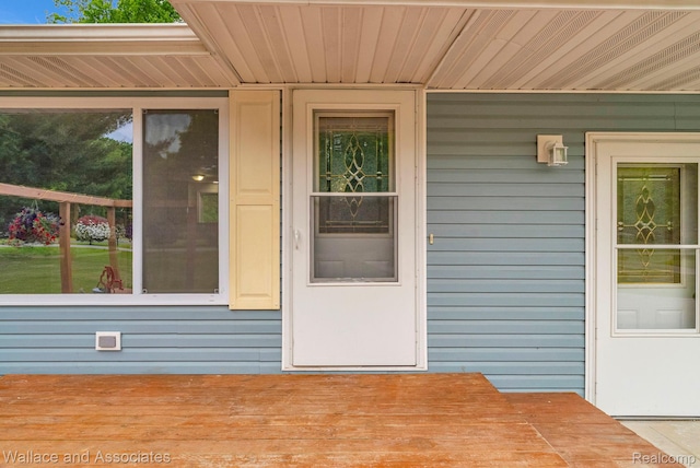 6761 Mels Dr, Ruby, MI 48049 - property entrance