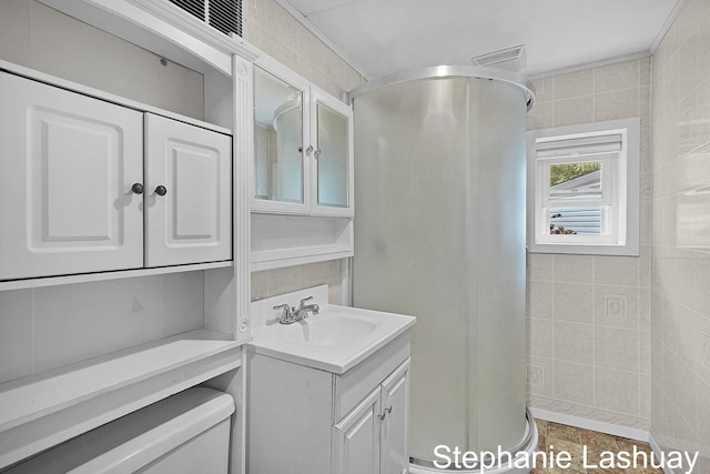 169 S Linda St NE, Cedar Springs, MI 49319 - full bath featuring a shower stall and vanity