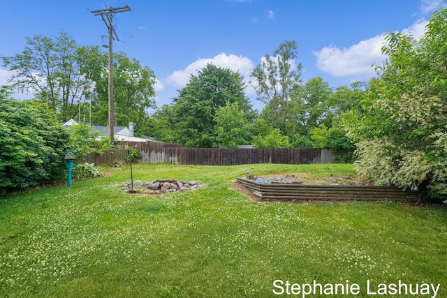 169 S Linda St NE, Cedar Springs, MI 49319 - view of fenced backyard