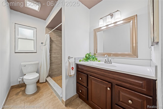 3123 W Utica Rd, Shelby Twp, MI 48317 - bathroom with vanity and a tile shower