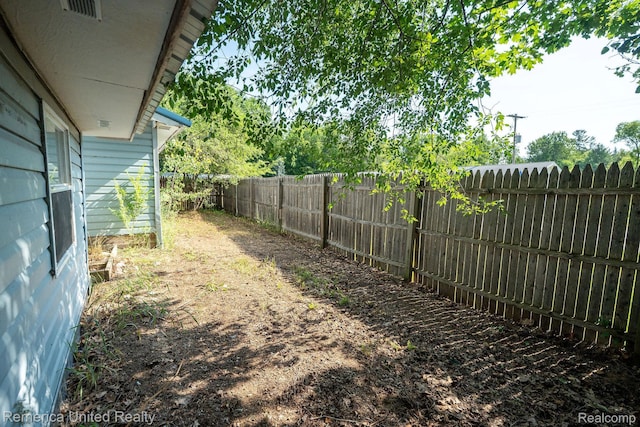 106 Devonshire Dr, Prudenville, MI 48651 - view of fenced backyard