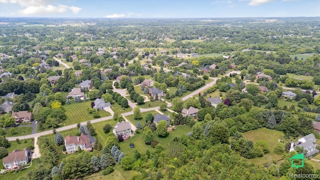 6345 Brookview Dr, Saline, MI 48176 - aerial perspective of suburban area