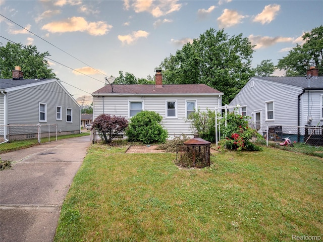 25457 Andover Dr, Dearborn Heights, MI 48125 - view of front of house featuring a chimney
