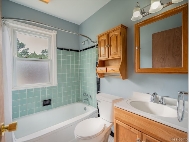 25457 Andover Dr, Dearborn Heights, MI 48125 - bathroom with vanity and shower / bath combination