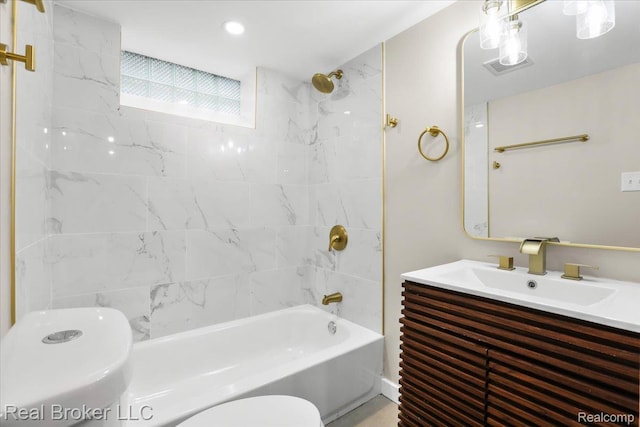 15873 Kentfield St, Dearborn, MI 48223 - bathroom with vanity and tub / shower combination