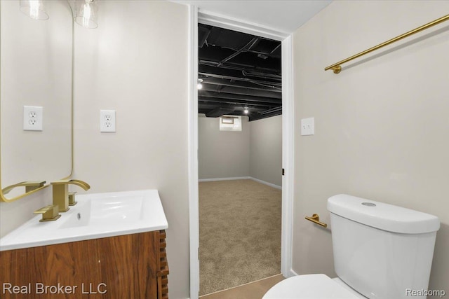 15873 Kentfield St, Dearborn, MI 48223 - bathroom with vanity and toilet