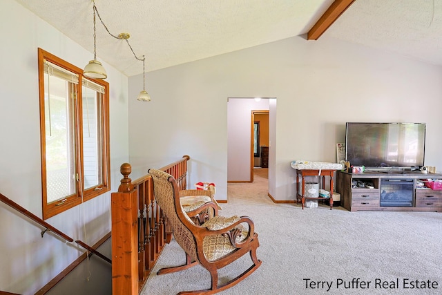 4651 Remembrance Rd NW, Grand Rapids, MI 49534 - sitting room with an upstairs landing and carpet floors
