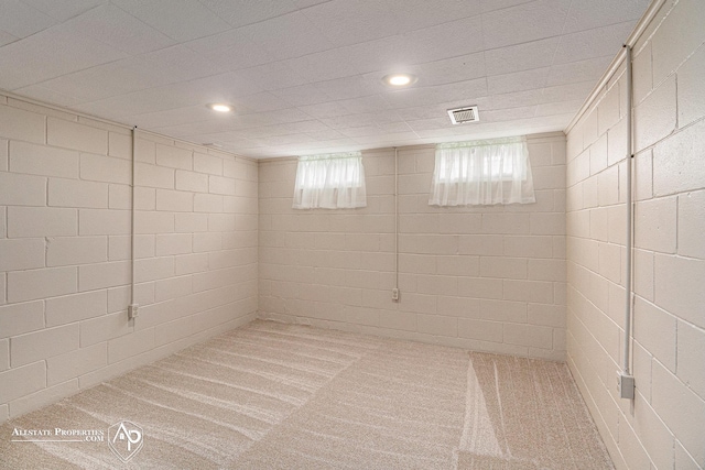 1006 Southlawn Ave, Flint, MI 48507 - basement featuring carpet flooring