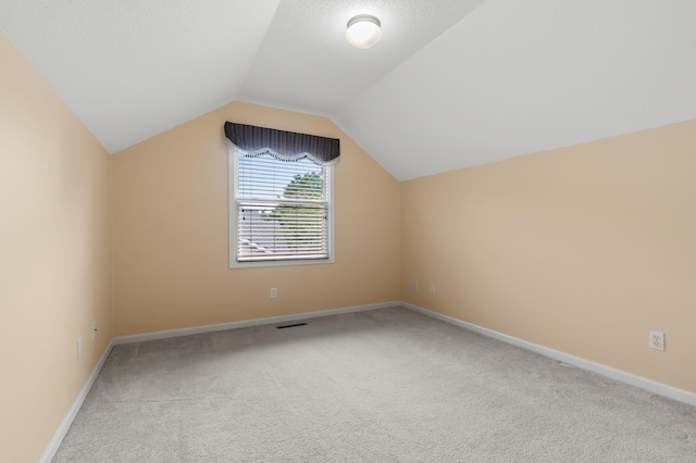 220 Deer Path Ln, Battle Creek, MI 49015 - bonus room featuring carpet and lofted ceiling