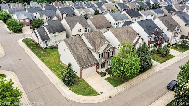 27455 Harrington Way, Novi, MI 48374 - aerial view of residential area