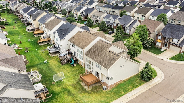27455 Harrington Way, Novi, MI 48374 - aerial view of residential area