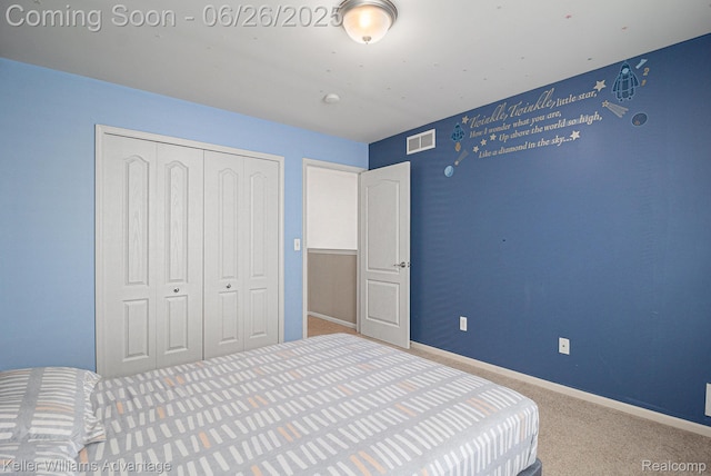 27455 Harrington Way, Novi, MI 48374 - bedroom with a closet and carpet flooring