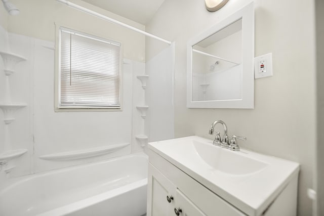 470 Fildew Ave, Pontiac, MI 48341 - bathroom with vanity and shower / tub combination