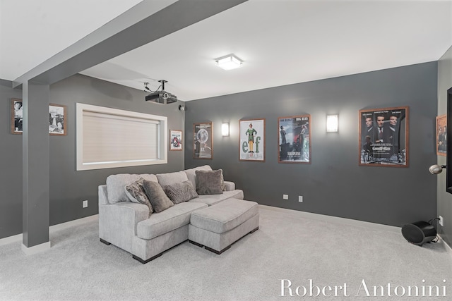 1977 Emerald Glen Ct NE, Ada, MI 49301 - cinema room featuring carpet and baseboards