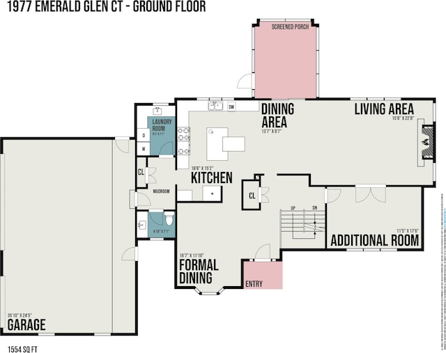 1977 Emerald Glen Ct NE, Ada, MI 49301 - view of room layout