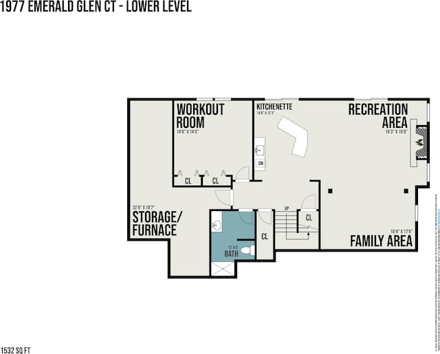 1977 Emerald Glen Ct NE, Ada, MI 49301 - view of property floor plan