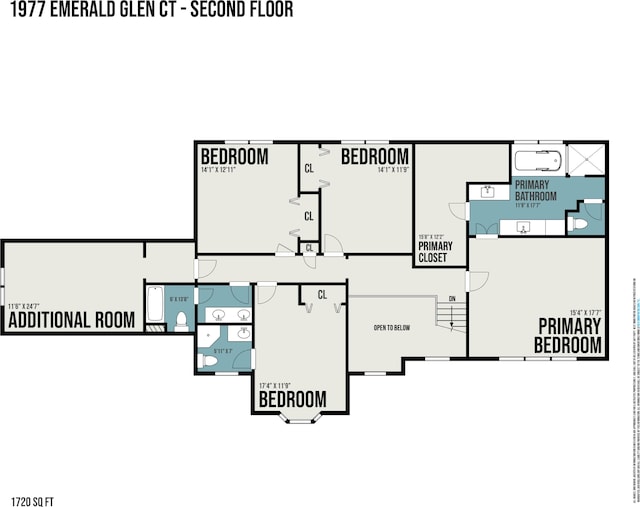 1977 Emerald Glen Ct NE, Ada, MI 49301 - view of home floor plan