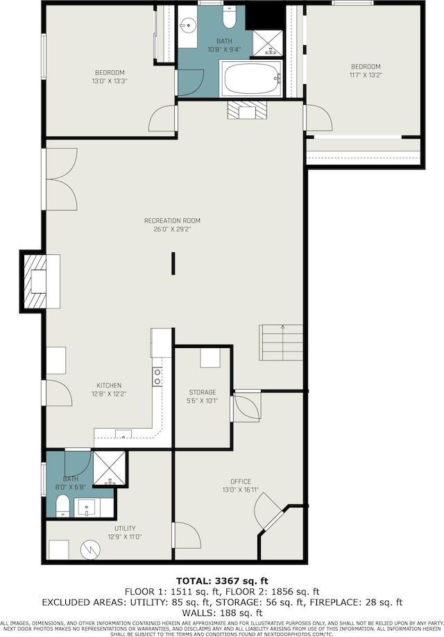 9749 48th Ave, Allendale, MI 49401 - view of floor plan / room layout